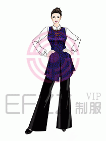 中餐服務員制服804