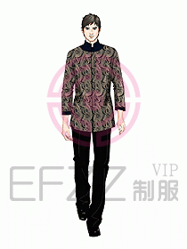 中餐服務員制服817