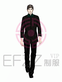 中餐服務(wù)員制服819