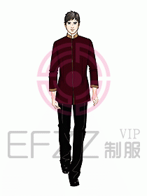 中餐服務(wù)員制服826