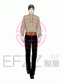 中餐服務員制服836