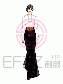 中餐服務員制服844