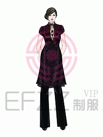 中餐服務員制服872