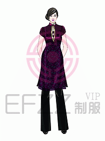 中餐服務員制服873