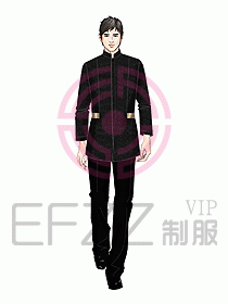 中餐服務員制服884