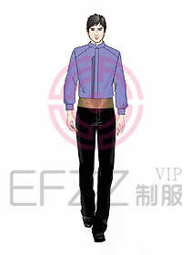 酒店中餐服務(wù)員制服設(shè)計914