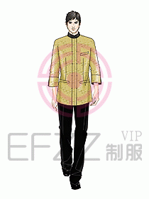 酒店中餐服務員制服設(shè)計932