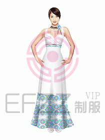 水療會所咨客制服144