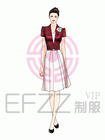 水療會(huì)所咨客制服160