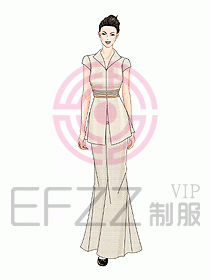 水療會所咨客制服170