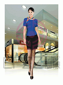 專賣店?duì)I業(yè)員服裝616