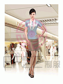 專賣店營業員服裝635