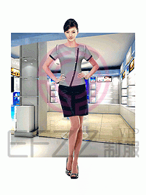 專賣店營業員服裝642
