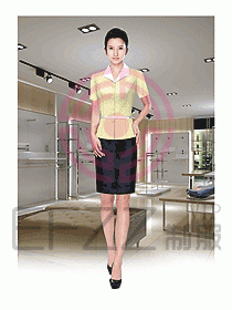 專賣店營業員服裝645
