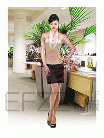 專賣店營業員服裝649