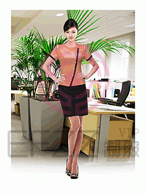 專賣店營業(yè)員服裝654