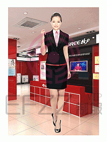 營業員制服732