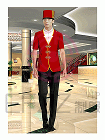 酒店門童制服525