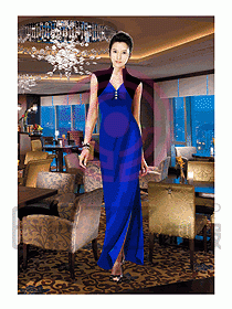 酒店制服中餐迎賓474