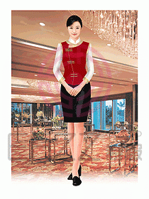酒店中餐服務(wù)員制服947