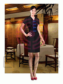 酒店中餐服務員制服952