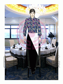 酒店西餐服務生制服493