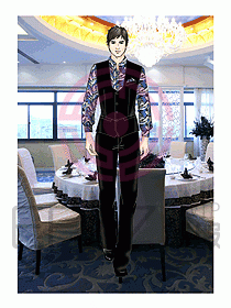 酒店西餐服務生制服503