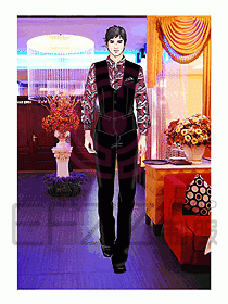 酒店西餐服務(wù)生制服501