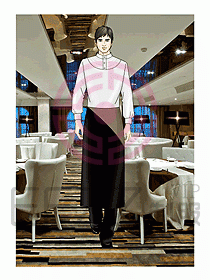 酒店西餐服務生制服514