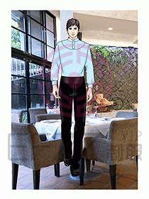 酒店西餐服務生制服523