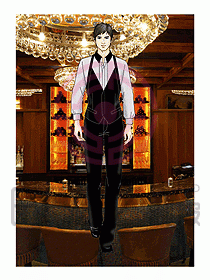 酒店西餐服務生制服539