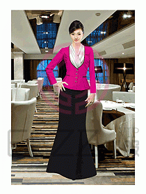 酒店西餐廳咨客制服250