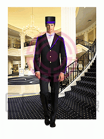 酒店門童行李生制服558