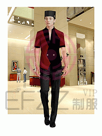 酒店門童行李生制服567