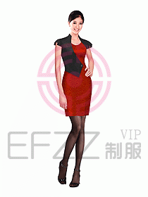 酒店前臺服務員制服385