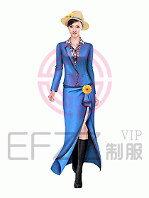 水療會(huì)所咨客制服179