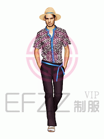 會(huì)所總臺(tái)接待制服142