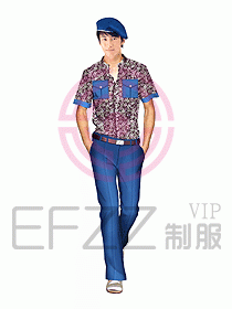 會所總臺接待制服155