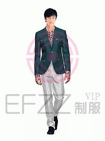 會(huì)所總臺(tái)接待制服154