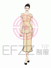 水療會所服務員制服223