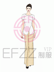 水療會(huì)所服務(wù)員制服226