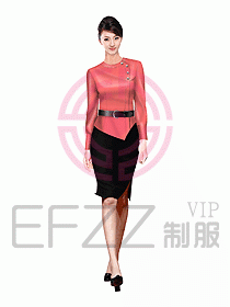 水療會(huì)所服務(wù)員制服253