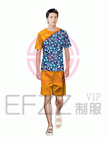 按摩技師服設(shè)計(jì)圖694