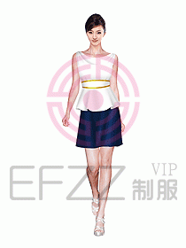 按摩技師服設計圖700