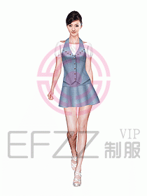 按摩技師服設計圖710