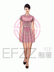 水療會所服務員制服258