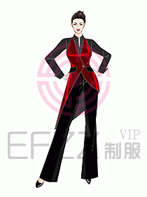 酒店西餐領班制服053