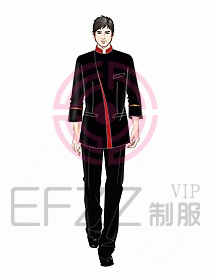 酒店中餐傳菜員制服098