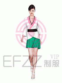 桑拿按摩技師服裝732