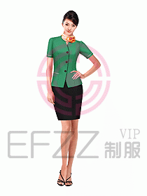 女職業裝短袖襯衫設計圖165